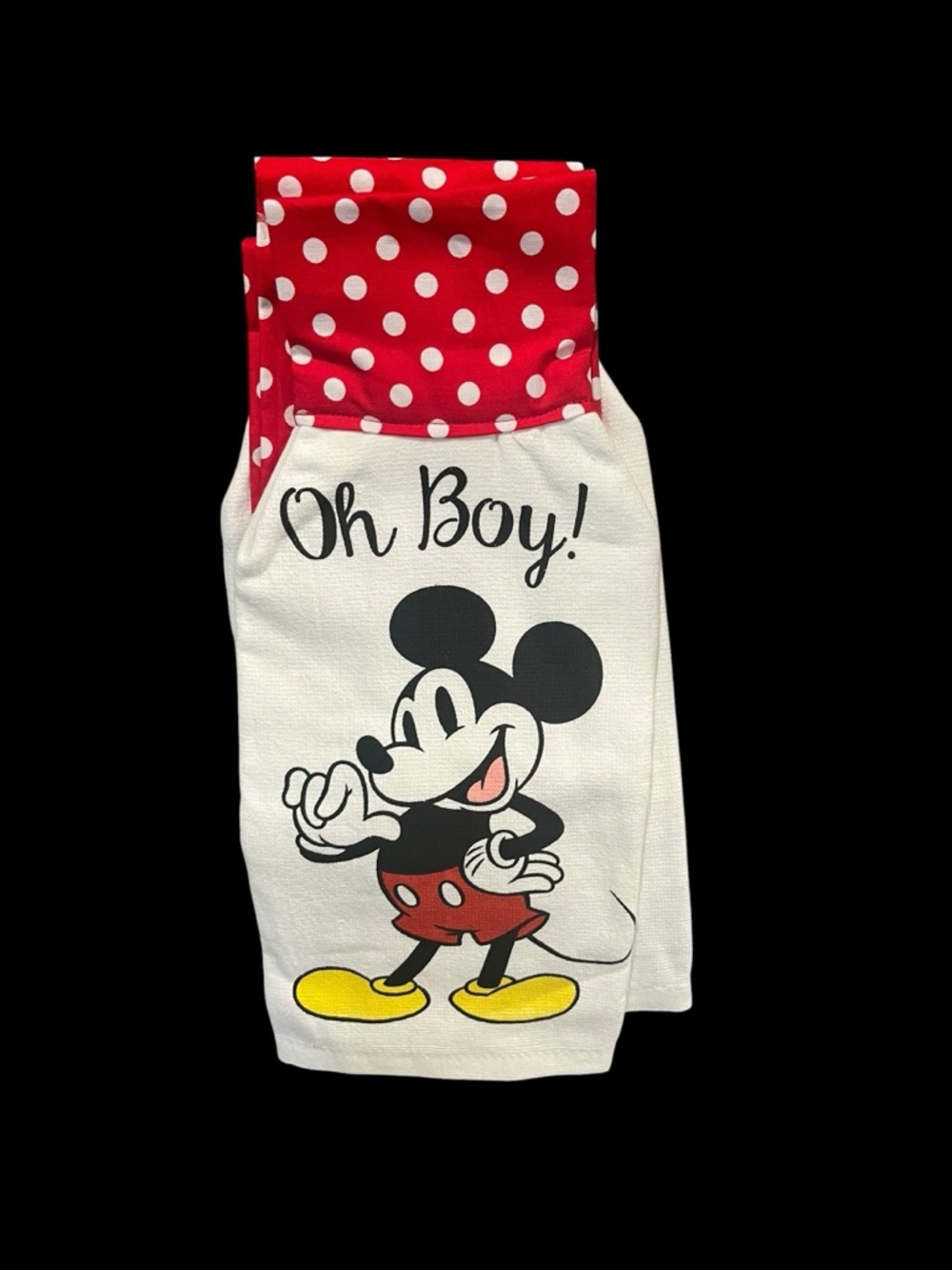 Handcrafted Mickey Mouse Minnie Mouse Kitchen Towels Kitchen Boa Neck Towel
